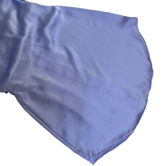 Alexander Wang Threaded Placket Draped Shirt Dress in Easter Egg - Picture 9 of 12